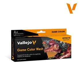 VALLEJO 72190 Game Color Zestaw 8 farb - Game Color Wash