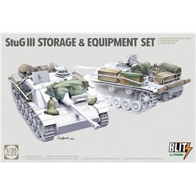 Takom-Blitz 8018 StuG III Storage & Equipment Set