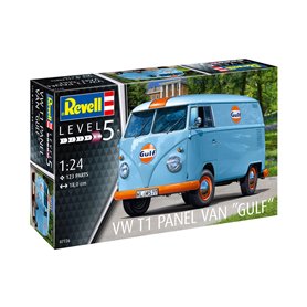 Revell 07726 1/24 VW T1 Panel Van Gulf Decor