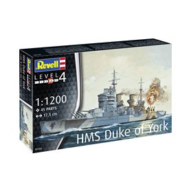 Revell 65182 Model Set 1/1200 HMS Duke Of York