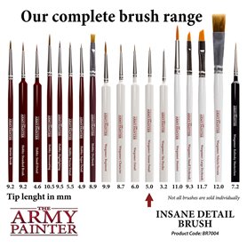 Army Painter Pędzelek WARGAMER BRUSH: INSANE DETAIL