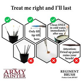 Army Painter Pędzelek WARGAMER BRUSH: REGIMENT
