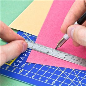 Modelcraft PRU1006 Steel Ruler (150 mm)