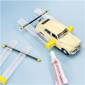 Modelcraft PCL8710-2 Klamry SMALL MULTI CLAMPS - 44mm - 2szt.