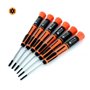 Modelcraft PSD1600 6 pce Slotted Blade Screwdrivers Set