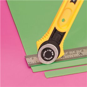Modelcraft PRU3012 Scale Steel Ruler 12” (1/12th and 1/24th scale)