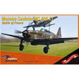 Dora Wings 48031 Morane Saulnier MS.406.C1 Battle of France