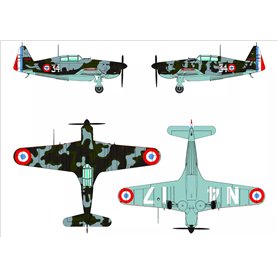 Dora Wings 1:48 Morane Saulnier MS.406.C1 - BATTLE OF FRANCE