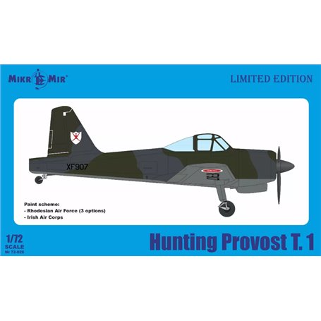 Mikromir 72-028-2 Hunting Provost T.1 Rhodesian Airforce LE