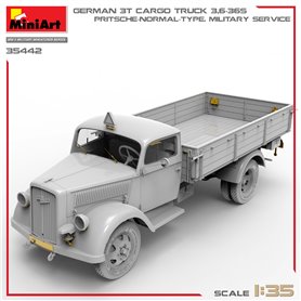 Mini Art 35442 German 3t Cargo Truck 3,6-36S. Pritsche Normal Type