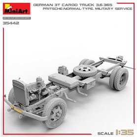 Mini Art 35442 German 3t Cargo Truck 3,6-36S. Pritsche Normal Type