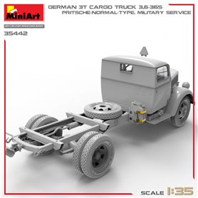 Mini Art 35442 German 3t Cargo Truck 3,6-36S. Pritsche Normal Type