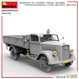 Mini Art 35442 German 3t Cargo Truck 3,6-36S. Pritsche Normal Type
