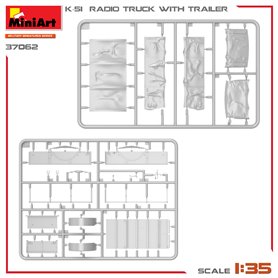 Mini Art 1:35 K-51 RADIO TRUCK W/TRAILER