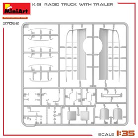 Mini Art 1:35 K-51 RADIO TRUCK W/TRAILER