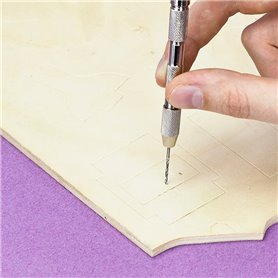 Modelcraft PPV2237 Pin Vice Double Ended Swivel Top (0 - 2,9 mm)