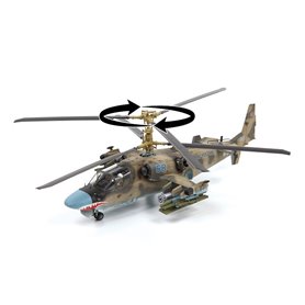 Zvezda 4830 Ka-52 "Alligator" Russian Combat Helicopter