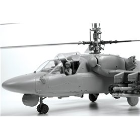 Zvezda 4830 Ka-52 "Alligator" Russian Combat Helicopter