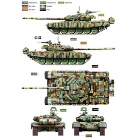 Amusing 35A063 T-72AV Ukraine Main Battle Tank
