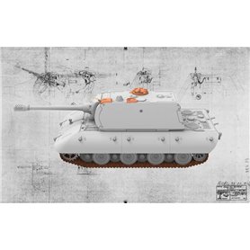 Amusing 35A046 E-100 w/Maus turret