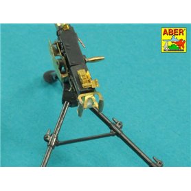 ABER 1:35 Metalowa lufa do M2 Browning 12.7mm - wczesna