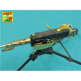 ABER 1:35 Metalowa lufa do M2 Browning 12.7mm - wczesna