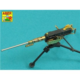 ABER 1:35 Metalowa lufa do M2 Browning 12.7mm - wczesna