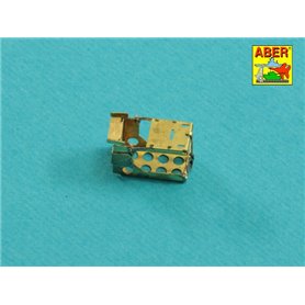 ABER 1:35 Metalowa lufa do M2 Browning 12.7mm - wczesna