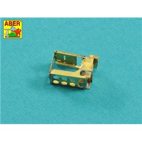 ABER 1:35 Metalowa lufa do M2 Browning 12.7mm - wczesna