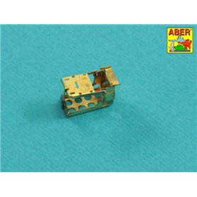 ABER 1:35 Metalowa lufa do M2 Browning 12.7mm - wczesna