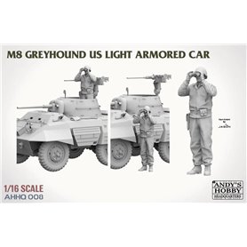 Andy's Hobby Headquarters AHHQ-008 M8 Light Armored Car Greyhound