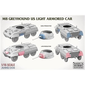 Andy's Hobby Headquarters AHHQ-008 M8 Light Armored Car Greyhound