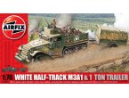 Airfiix 1:76 Half-truck M3A1 and trailer