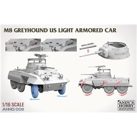 Andy's Hobby Headquarters AHHQ-008 M8 Light Armored Car Greyhound