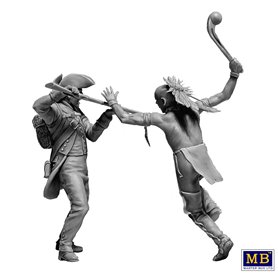 MB 35236 The Mohicans, Mortal Combat Indian Wars Series the XVIII Century Kit No. 7