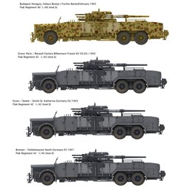 Das Werk 1:35 88mm Flak auf 9t Vomag