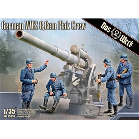 Das Werk 1:35 GERMAN WWII 88MM FLAK CREW