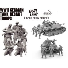 Das Werk DWF016 WWII German Tank Desant Troops