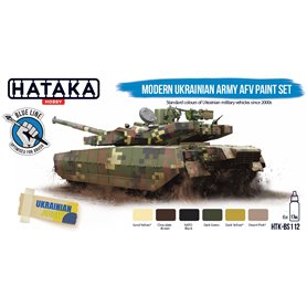 Hataka BS112 Modern Ukrainian Army AFV paint set