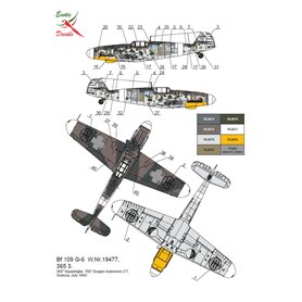 Exotic Decals 48025 Italian Gustavs over Sicily 1 Bf 109G in Regia Aeronautica - Part 1
