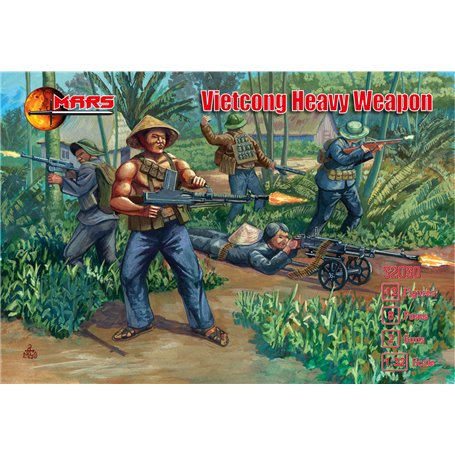 Mars 32030 Vietcong Infantry with Heavy Weapons