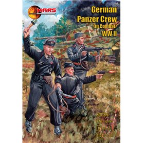 Mars 1:32 GERMAN PANZER CREW (IN COMBAT) WWII