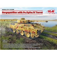 ICM 1:35 Bergepanther W/PZ.KPFW.IV TURRET