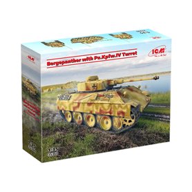 ICM 1:35 Bergepanther W/PZ.KPFW.IV TURRET