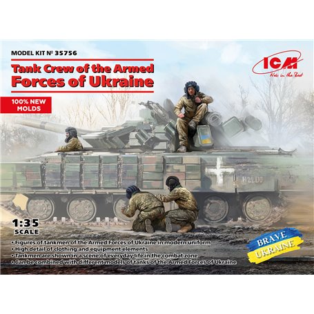 ICM 35756 Tank Crew of The Armed Forces of Ukraine