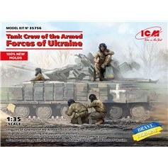 ICM 1:35 TANK CREW OF THE ARMED FORCES OF UKRAINE