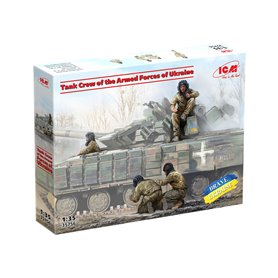 ICM 1:35 TANK CREW OF THE ARMED FORCES OF UKRAINE