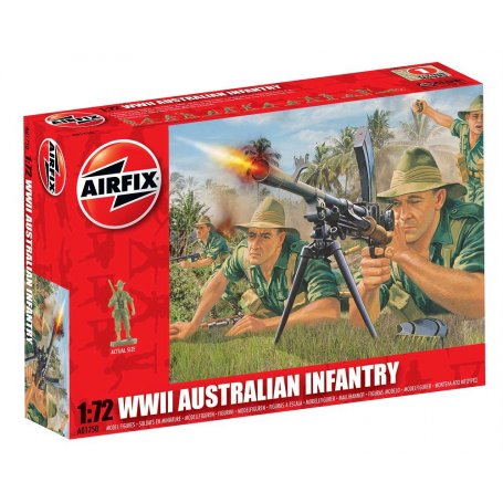 AIRFIX 01750 WWII AUSTRALIAN INFAN.
