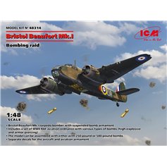 ICM 1:48 Bristol Beaufort Mk.I - BOMBING RAID