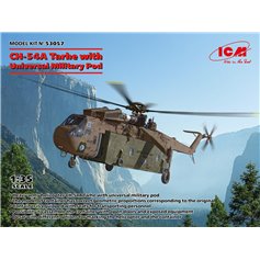 ICM 1:35 Ch-54A Tarhe W/UNIVERSAL MILITARY POD 